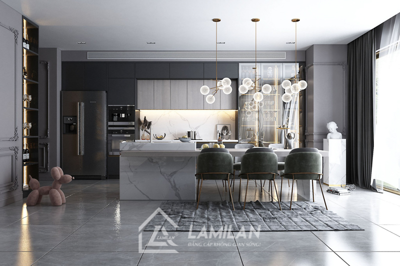 Thiết kế nội thất nhà phố