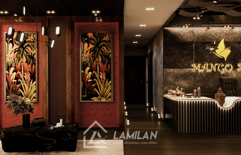 Hình ảnh trang trí phòng Spa
