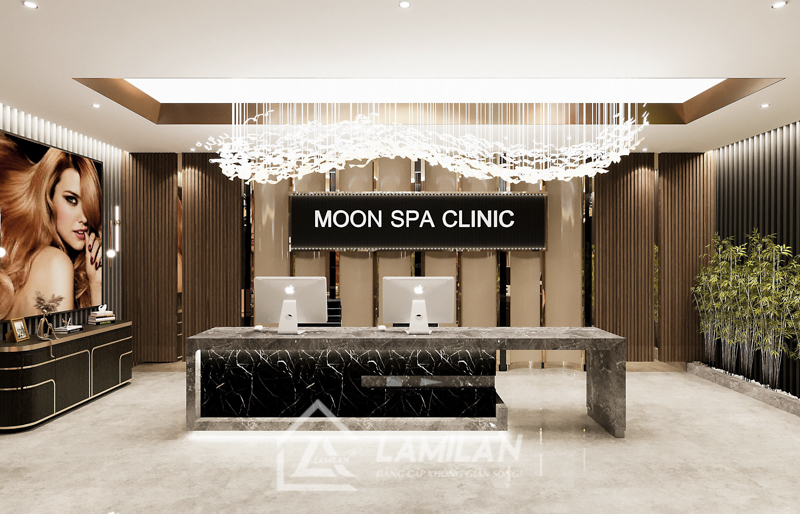 Thiết kế sảnh Spa