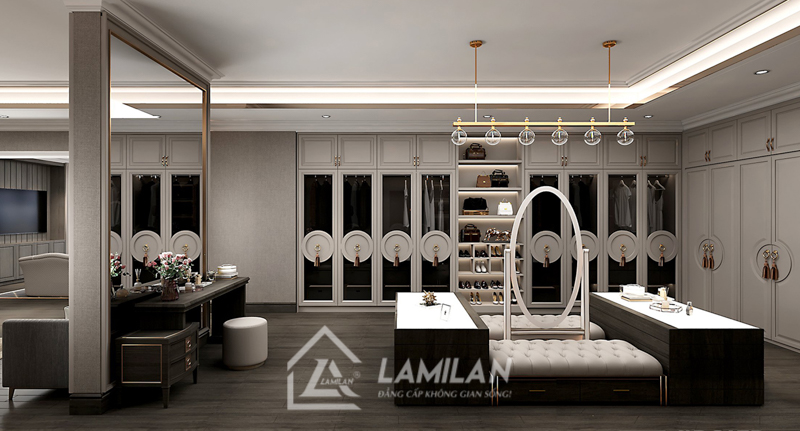 Nội thất Tân Cổ Điển làm từ chất liệu cao cấp