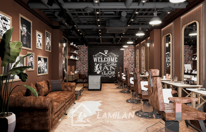 Nội thất Barber Shop