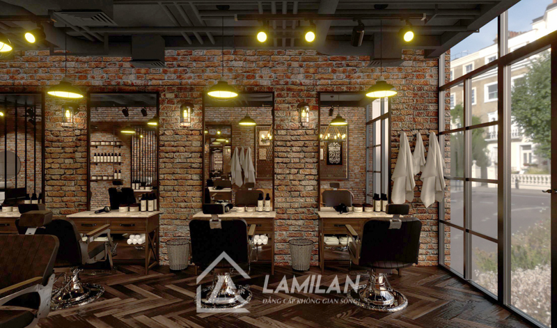 Nội thất Barber Shop