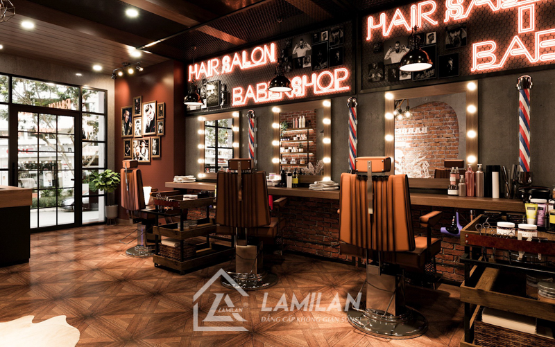 Thiết kế Barber Shop trọn gói