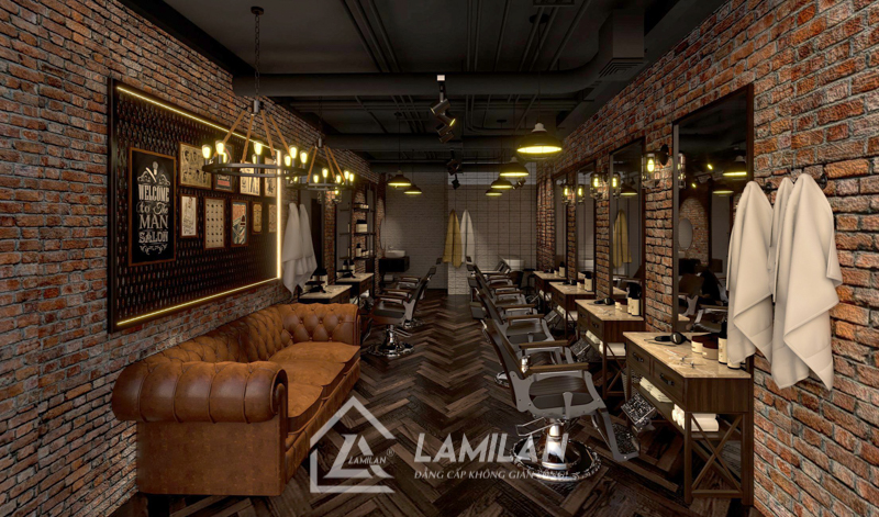 Thiết kế Barber Shop trọn gói