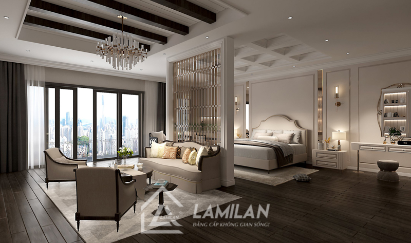 Phong cách Tân Cổ Điển sở hữu màu sắc thanh lịch