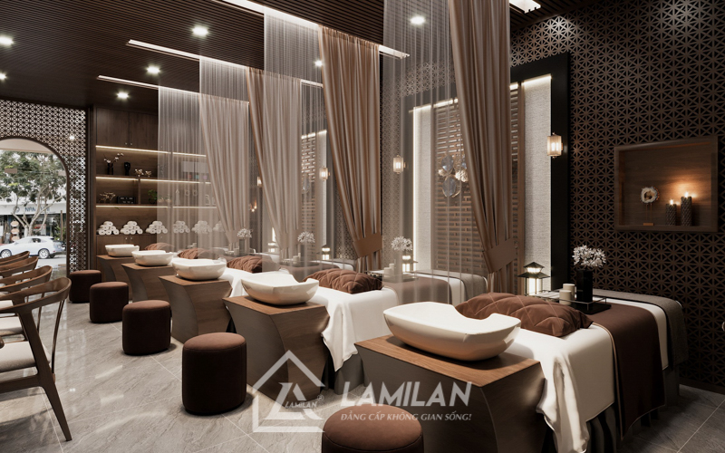 Thiết kế nội thất tiệm Spa