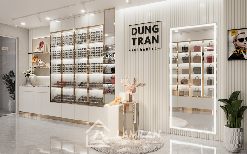 Thiết kế Shop mỹ phẩm giá rẻ đảm bảo công năng