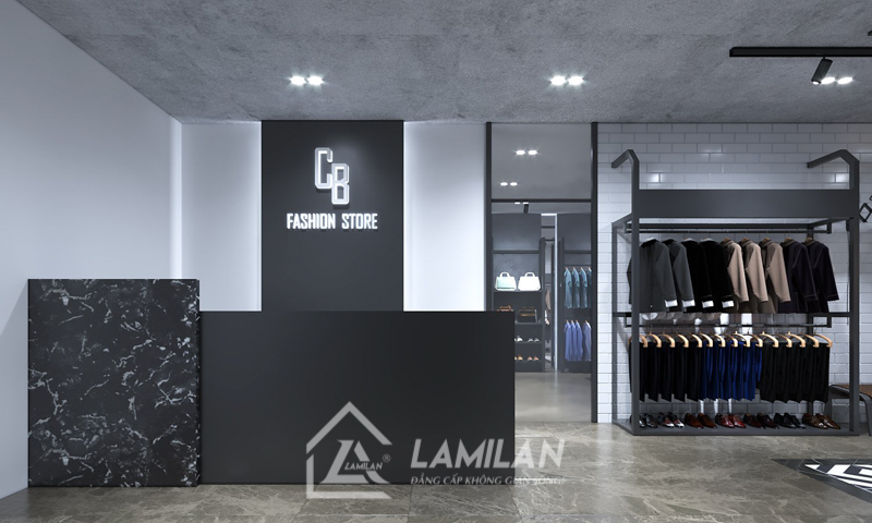 Thiết kế Shop quần áo diện tích nhỏ cũng cần quan tâm mặt tiền