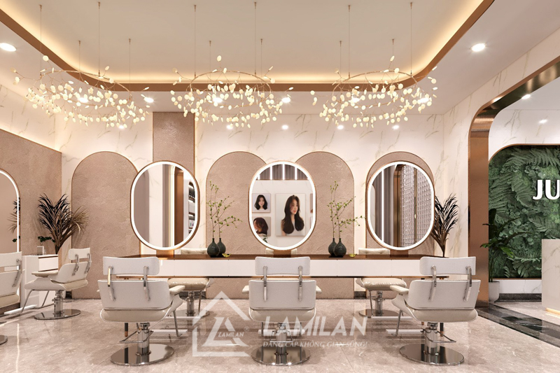 Mẫu Salon tóc đẹp