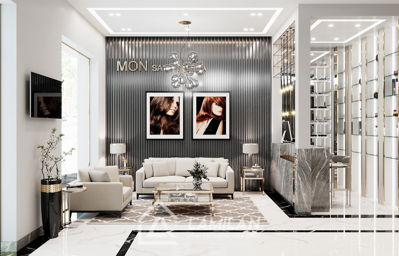 Mẫu Salon tóc đẹp