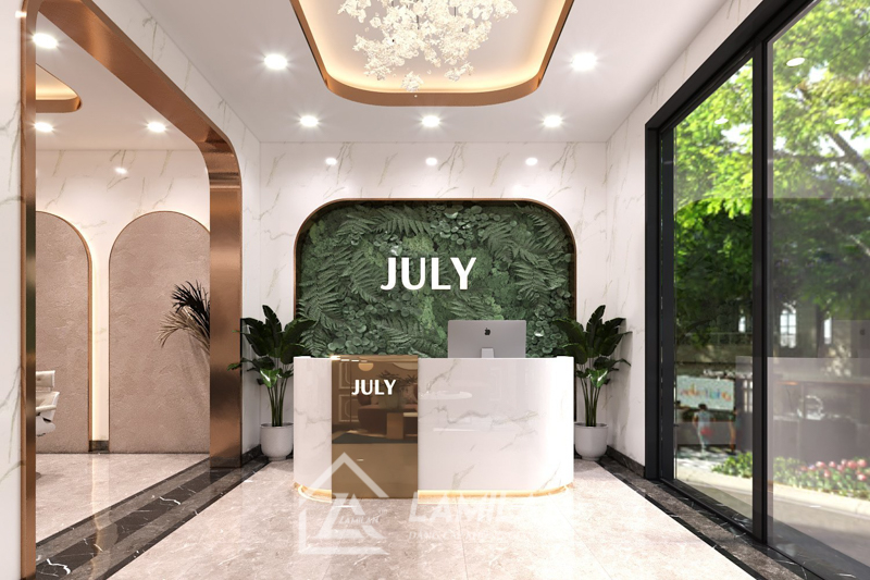 Trang trí Salon tóc