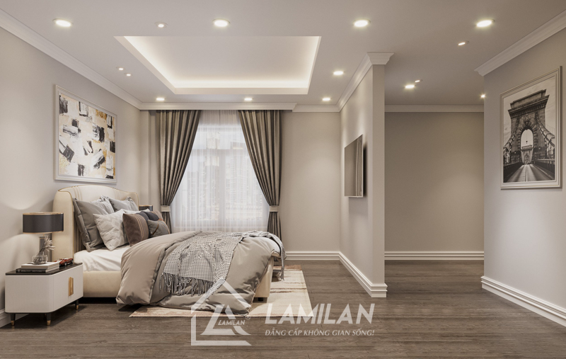 Nhà phố Tân Cổ Điển 2 tầng