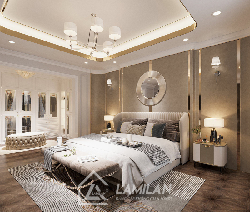 Nhà phố Tân Cổ Điển 4 tầng