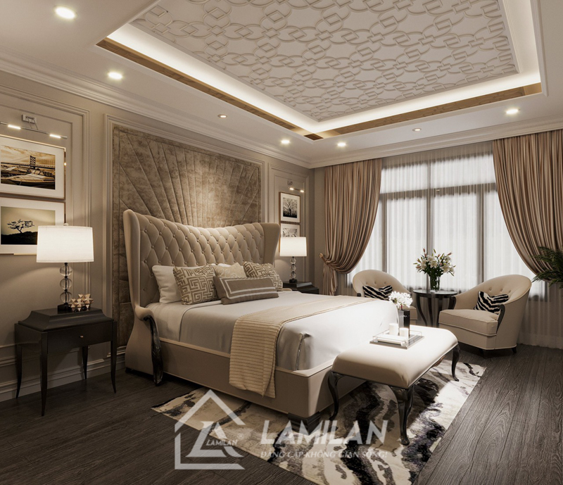 Nhà phố Tân Cổ Điển 5 tầng