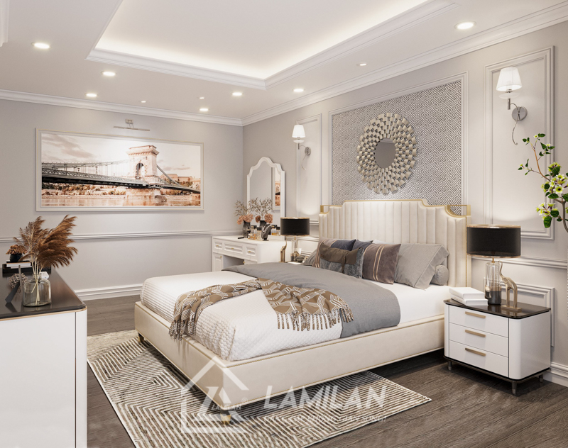 Nhà phố Tân Cổ Điển 5 tầng