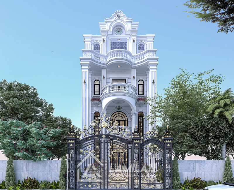 Biệt thự Tân Cổ Điển 2 tầng