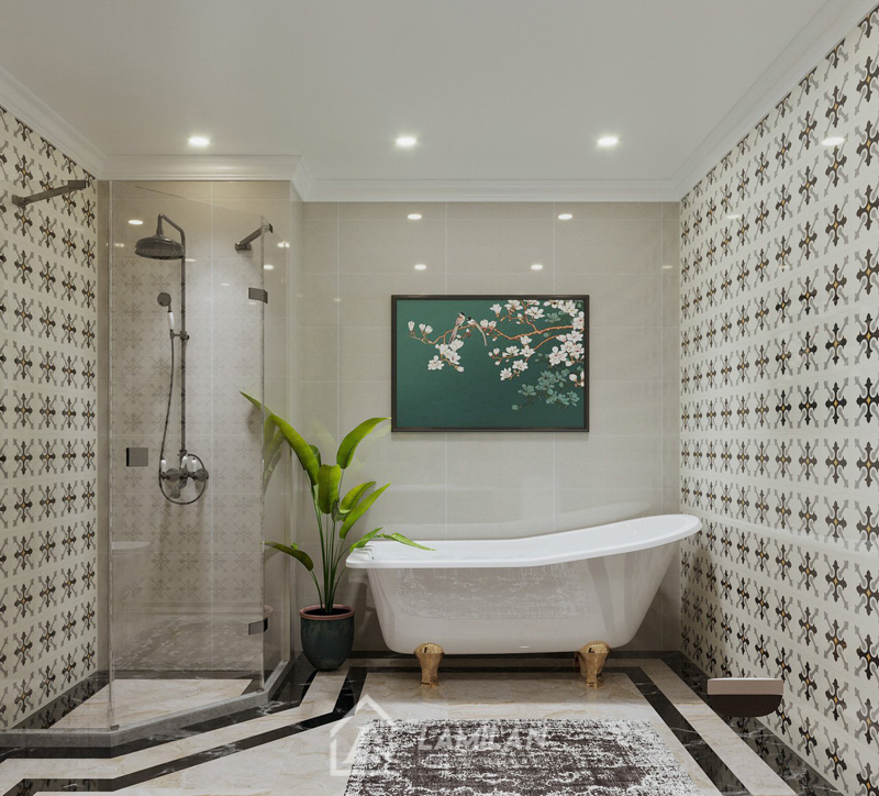 Thiết kế phòng ngủ 30m2 có toilet