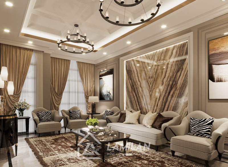 Phong cách Tân Cổ Điển trong thiết kế nội thất