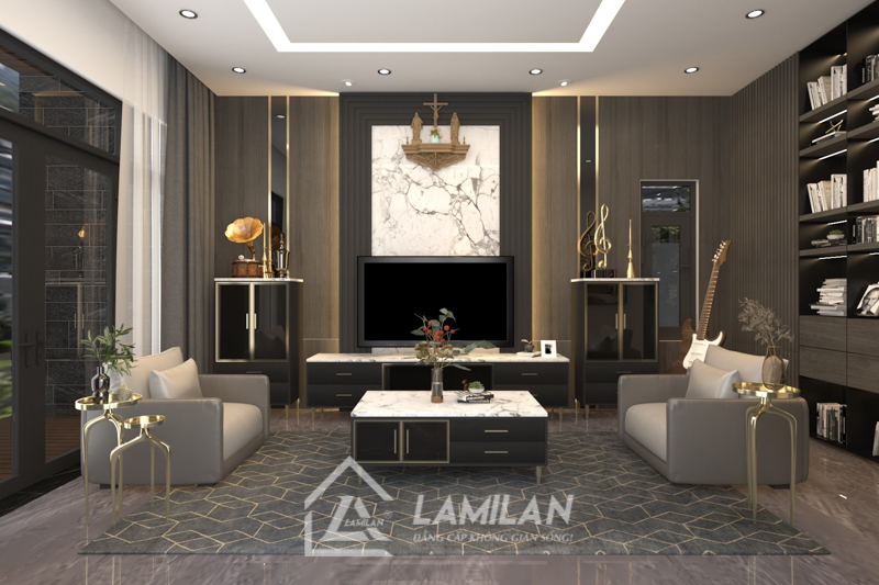 Thiết kế nội thất chung cư 40m2