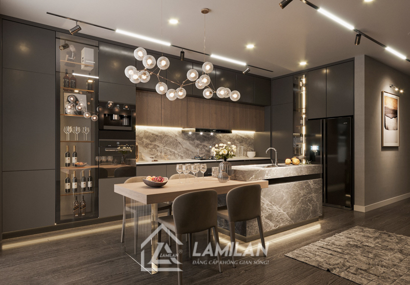 Thiết kế nội thất chung cư 54m2
