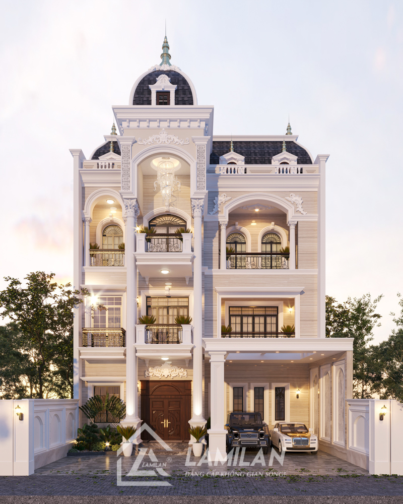 Biệt thự Tân Cổ Điển đẹp