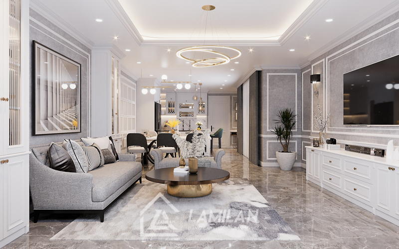 Thiết kế nội thất chung cư 70m2