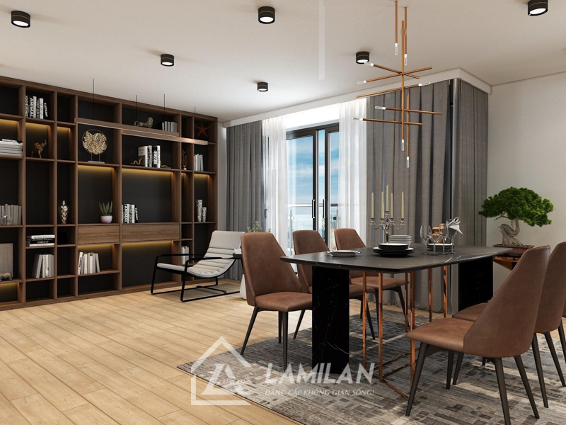 Thiết kế nội thất chung cư 70m2
