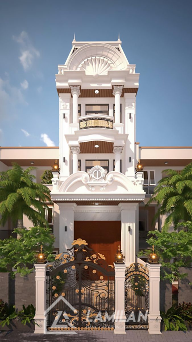 Nhà phố Tân Cổ Điển