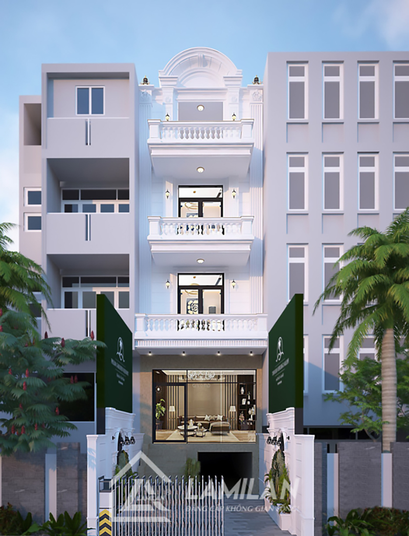 Nhà phố Tân Cổ Điển