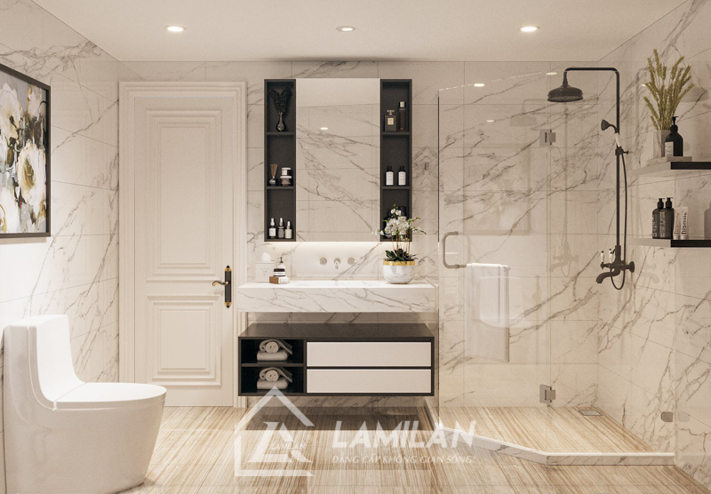 Thiết kế nội thất Tân Cổ Điển chung cư