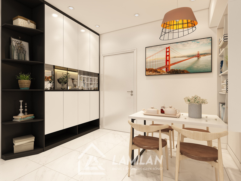Thiết kế căn hộ chung cư 45m2