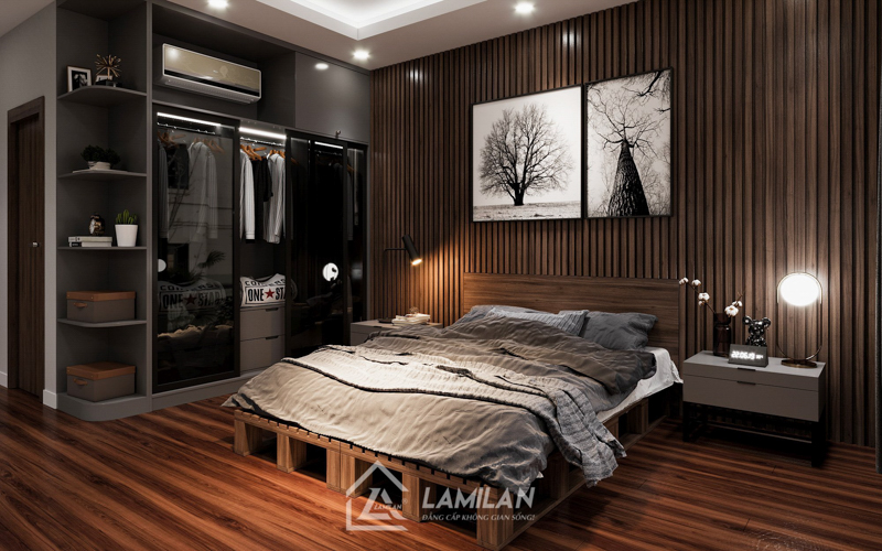 Thiết kế phòng ngủ 12m2