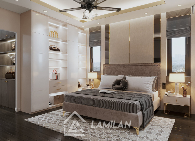 Thiết kế phòng ngủ đẹp 20m2