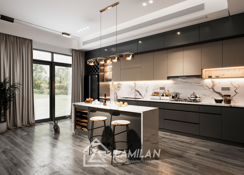Thiết kế nhà bếp đẹp và hiện đại