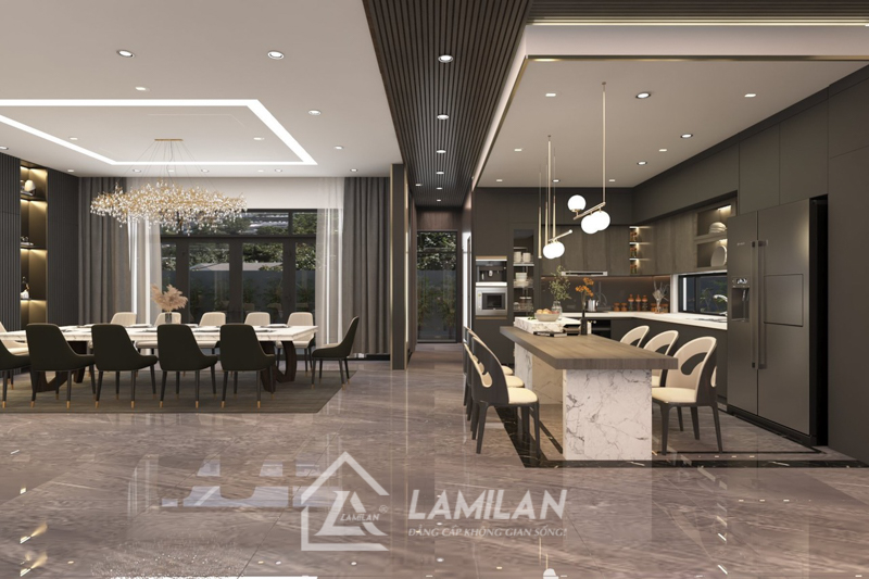 Thiết kế nhà bếp và phòng ăn