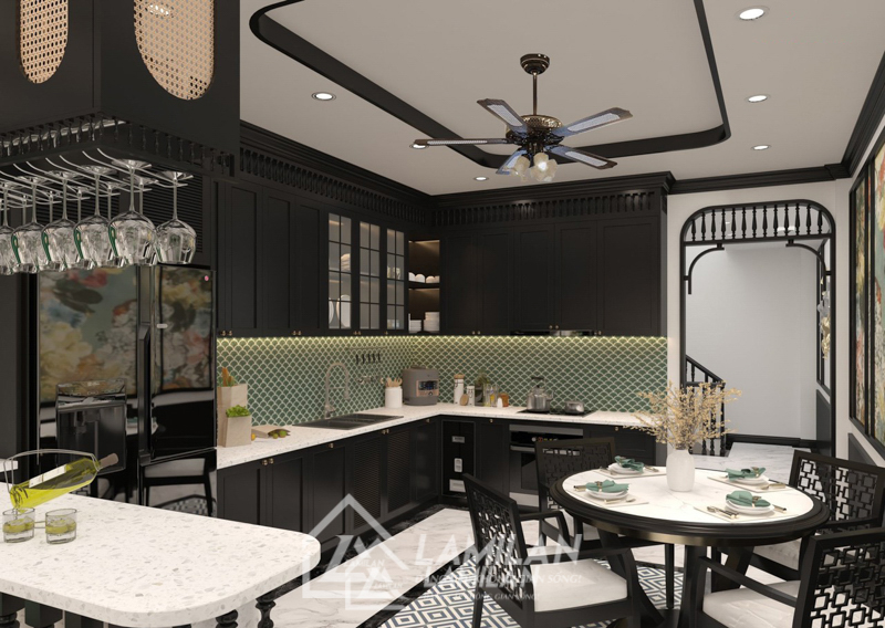 Thiết kế nhà bếp và phòng ăn