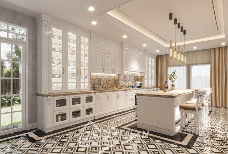 Thiết kế tủ bếp đẹp