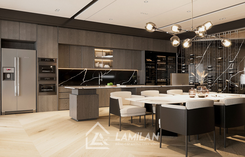 Thiết kế nội thất biệt thự liền kề
