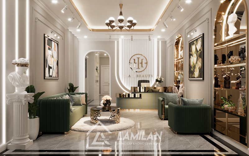 Thiết kế Spa 100m2