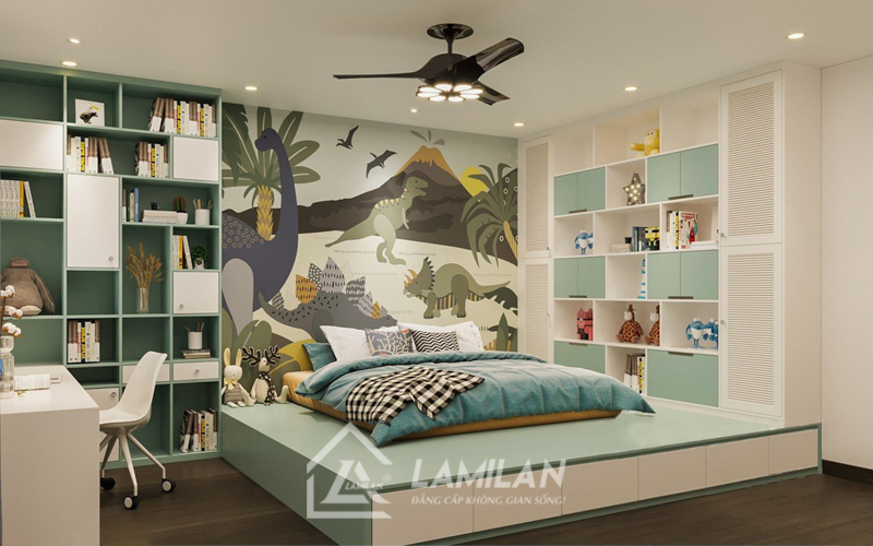 Thiết kế căn hộ 100m2 3 phòng ngủ