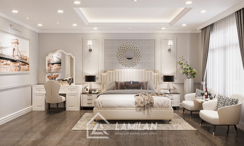 Nội thất phòng ngủ Tân Cổ Điển