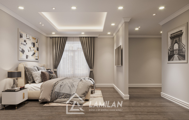 Nội thất phòng ngủ Tân Cổ Điển