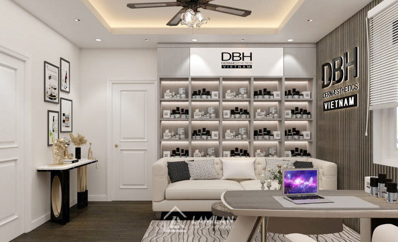 Thiết kế tiệm Spa nhỏ