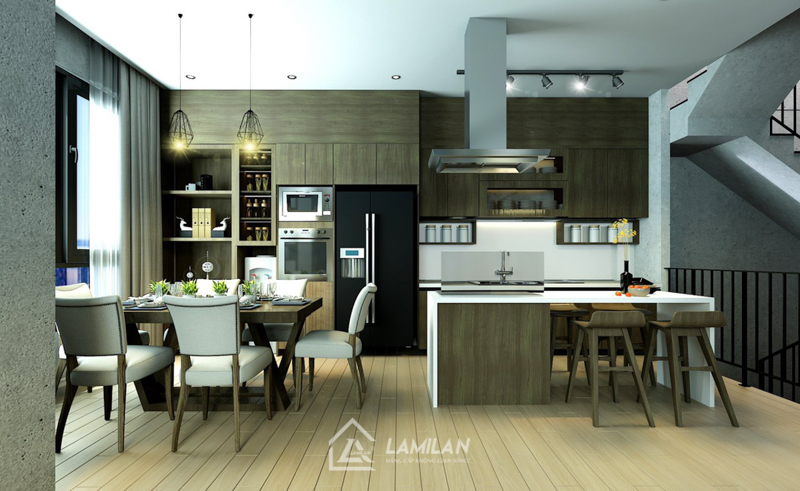 Thiết kế bếp cho căn hộ nhỏ