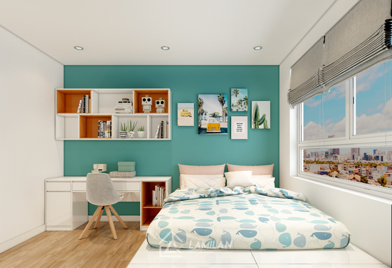 Thiết kế nội thất căn hộ 40m2