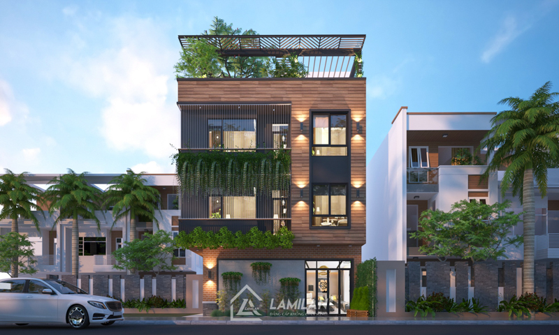 Thiết kế cải tạo nhà phố 3 tầng