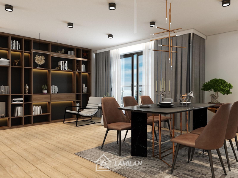 Bản thiết kế căn hộ chung cư