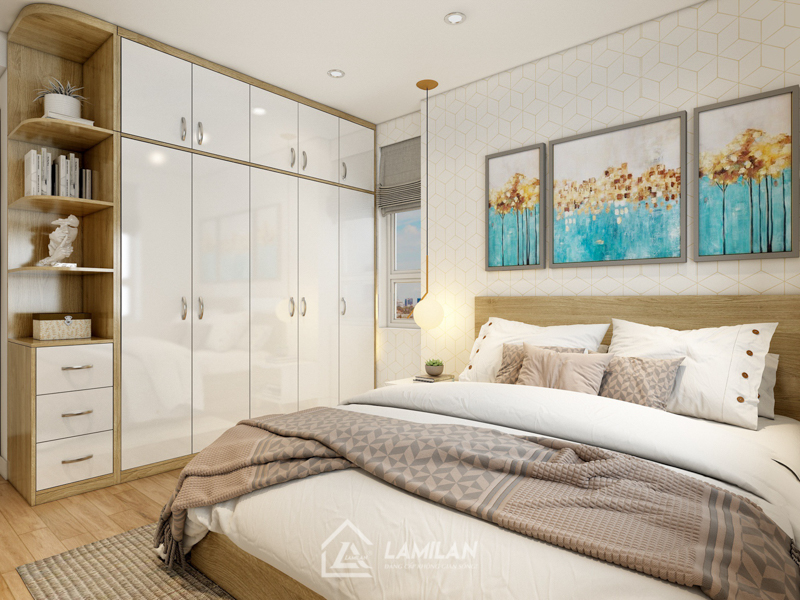 Thiết kế nội thất căn hộ chung cư 68m2
