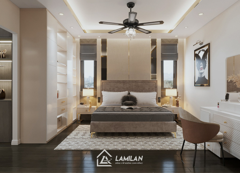 Bản vẽ thiết kế nội thất 3D nhà phố đẹp