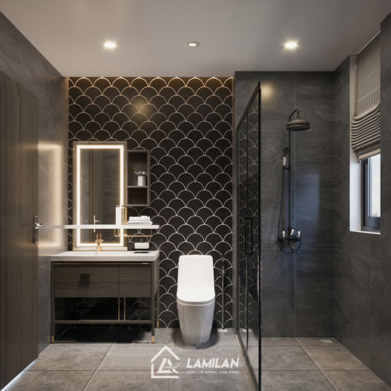 Thiết kế nhà phố 24m2 sử dụng đồ nội thất thông minh